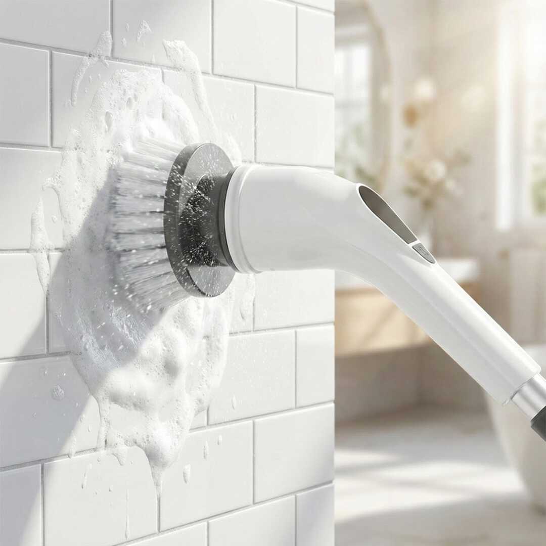 ZenScrub™ Pro — Electric 8-in-1 Cleaning Brush
